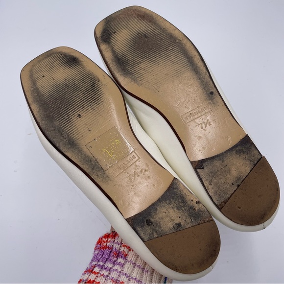 Everlane Bone Ivory Leather Day Loafer in Size 7.5 - Picture 8 of 12